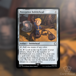 MTG Magic Perception Bobblehead 0139 Universes Beyond: Fallout PIP - Image 1