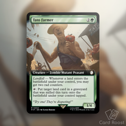 MTG Tato Farmer (Extended Art) 0404 Universes Beyond: Fallout PIP - Image 1
