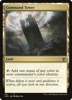 Command Tower - Commander: Innistrad: Crimson Vow VOC- MTG - NM - Magic - Image 1