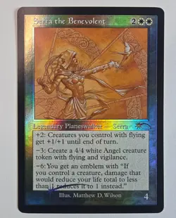 Serra the Benevolent (Retro Frame) 1 Foil MagicFest Cards Magic The Gathering LP - Image 1