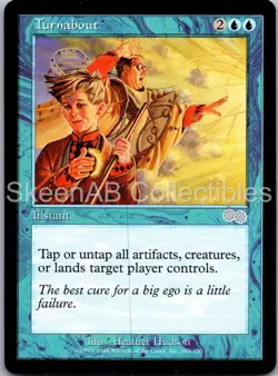 MTG SkeenAB Turnabout Urza's Saga NM - Image 1