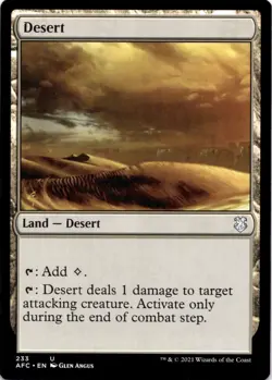 Desert AFC #233 Adventures in the Forgotten Realms Magic: The Gathering NM - Image 1
