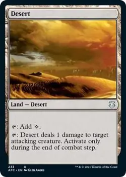 Desert AFC #233 Adventures in the Forgotten Realms Magic: The Gathering NM - Image 3