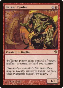 ~1x Bazaar Trader x1 ~NM~ WWK Magic the Gathering MtG~ - Image 1