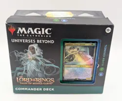 Magic The Gathering LOTR Tales of Middle-earth Elven Council Commander Deck - Image 1