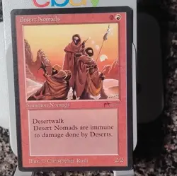 Magic: The Gathering Desert Nomads Arabian Nights Creature Red Common Regular - Image 1