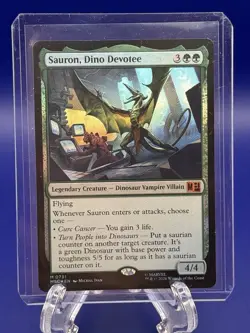 Sauron, Dino Devoteee Commander: Marvel Super Heroes Foil - Image 1