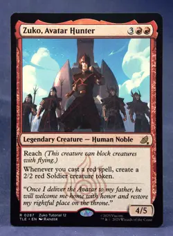 Zuko, Avatar Hunter -MTG- Avatar: The Last Airbender: Eternal-Legal - NM - Image 1