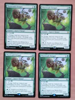 4x Thornvault Forager **NEAR MINT** **UNPLAYED** MTG - Image 1