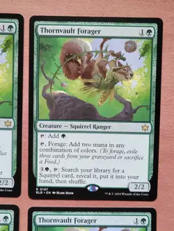 4x Thornvault Forager **NEAR MINT** **UNPLAYED** MTG - Image 3