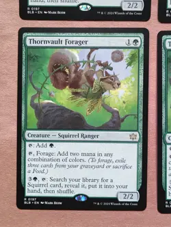 4x Thornvault Forager **NEAR MINT** **UNPLAYED** MTG - Image 5