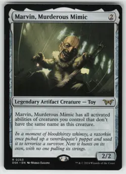 MTG Marvin, Murderous Mimic Normal Duskmourn: House of Horror # 253 NM - Image 1