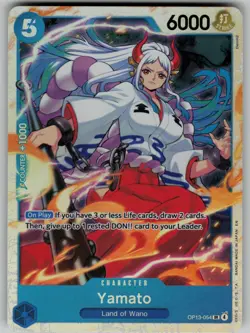 Yamato Holo OP13-054 Carrying On His Will One Piece TCG - Image 1