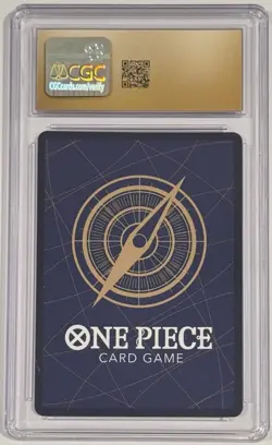 2025 One Piece Uta OP13-023 Carrying on His Will SR CGC 10 Pristine English - Image 2