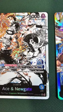 Ace & Newgate [Alternate Art] ST22-001 One Piece Starter Deck 22: Ace & Newgate - Image 4