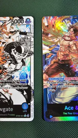 Ace & Newgate [Alternate Art] ST22-001 One Piece Starter Deck 22: Ace & Newgate - Image 5