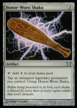 Honor-Worn Shaku - Light Play MTG Champions of Kamigawa - Image 1