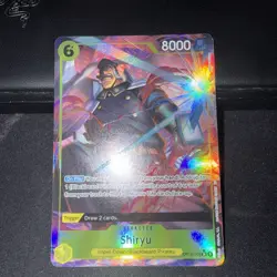 Shiryu OP16-108 SR Alt Art OP16 The Time of Battle One Piece NM - Image 1