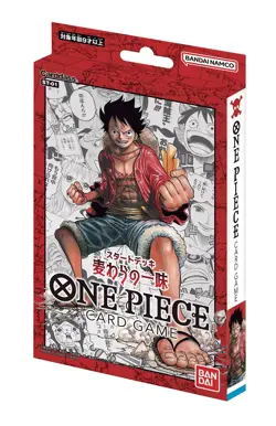 Bandai One Piece TCG CCG Straw Hat Crew ST-01 Starter Deck 1 / Luffy - Sealed - Image 1
