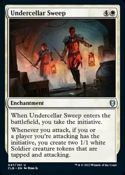 Undercellar Sweep [Commander Legends: Battle for Baldur's Gate] Magic MTG - Image 1