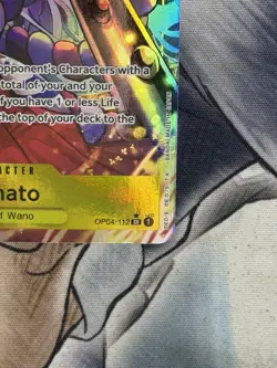 One Piece CCG Yamato Alternate Art Foil Kingdoms of Intrigue SR OP04-112 - Image 5