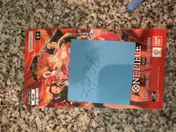 One Piece TCG EB03 Blister Pack Sealed HEAVY 37.38 ~ Alt Art / Gold DonU - Image 2