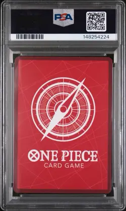 2024 ONE PIECE OP09-EMPERORS IN THE NEW WORLD ALTERNATE ART #001 SHANKS PSA 10 - Image 2