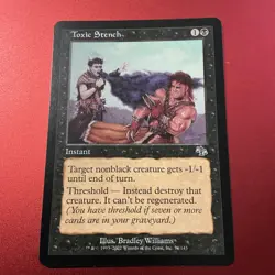 MTG Magic the Gathering Toxic Stench (74/143) Judgment - Image 2