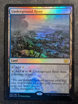 Underground River - Foil - The Brothers' War (MTG) - Image 1