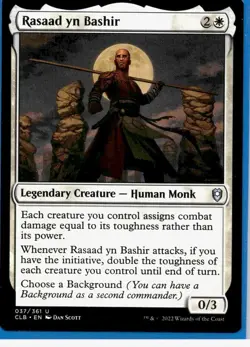 Rasaad yn Bashir, Commander Legends: Battle for Baldur's Gate #37 MTG - Image 1