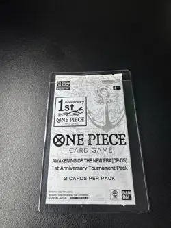 One Piece TCG Awakening of the New Era OP-05 1st Anniversary Tournament Pack - Image 3