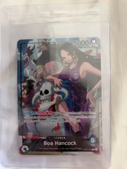 SEALED Boa Hancock 2025 PSA Magazine Promo OP07-038 Leader Foil One Piece - Image 1