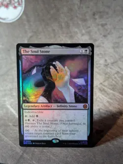 MTG, The Soul Stone (#0066), Marvel's Spider-Man, Foil, NM Mythic - Image 1