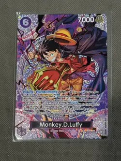 Monkey.D.Luffy (SP) ST26-005 Adventure On Kami's Island OP15 - ENGLISH NM - Image 1