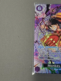 Monkey.D.Luffy (SP) ST26-005 Adventure On Kami's Island OP15 - ENGLISH NM - Image 2