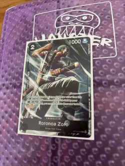 Roronoa Zoro • OP15-EB04 Alt Art Foil Dash Pack Promo One Piece TCG NM - Image 2