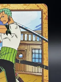 Roronoa Zoro C430 Carddass Hyper Battle Japanese One Piece Moderately Played - Image 3