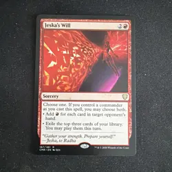Jeska's Will #187 (NM) Commander Legends CMR Magic MTG - Image 1