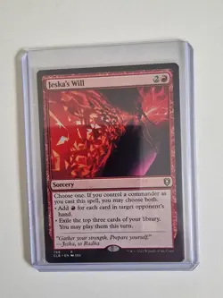 Jeska's Will - Commander Legends - Rare - MTG English - Image 1