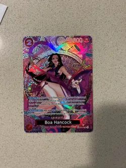 Bandai Boa Hancock OP12-014 SP Secret Rare Foil 3000 One Piece Card - Image 1