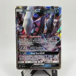 Darkrai GX 88/147 SM Burning Shadows Ultra Rare Holo Pokemon Card - NM - Image 1