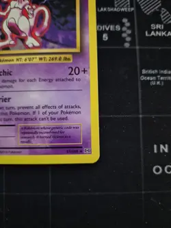 Pokemon Mewtwo 51/108 Rare XY Evolutions Card - Image 4