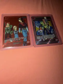 Dragon Ball Super Card Game Fusion World SB01 Andorid 16 17 18 Alt Art Red Manga - Image 1