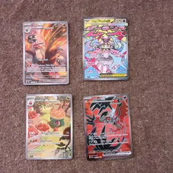 Nintendo Pokemon TCG 4-Card Holo Promo Lot (English): Blaziken, Diancie GX - Image 1