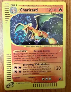 Charizard Expedition 6/165 Holo Vintage Custom Handmade Fan Art Card - Image 1