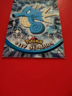 Topps TV Animation Edition Seadra #117 Water Pokemon Card English - Image 2
