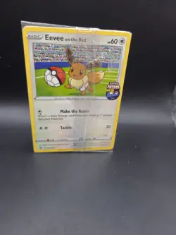 Eevee On the Ball Promo Card Futsal Mint Condition 002/005 Sealed - Image 2