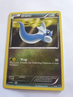 Dratini 1/20 - Holo Rare - Dragon Vault Pokemon Card MINT - Image 1