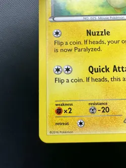 Pikachu 26/83 NM XY Generations Pokemon TCG 20th Anniversary Set Card - Image 4