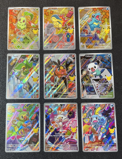 Pokemon First Partner Illustration Collection Series 2 Promo Full 9 Card set A5 - Image 1